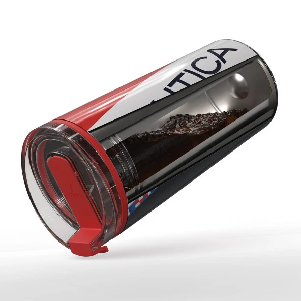 Nautica NTM02 Sport Termos Paslanmaz Çelik 950 ml Navy Flags - 4