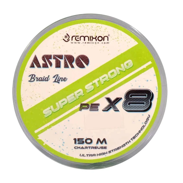 Remixon Astro 8x 150m Chartreuse İp Misina - Resim 2