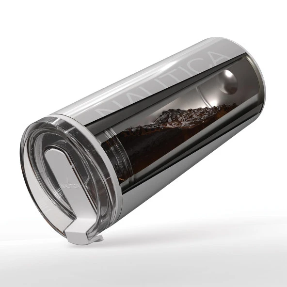 Nautica NTM02 Sport Termos Paslanmaz Çelik 950 ml Pure White - 4