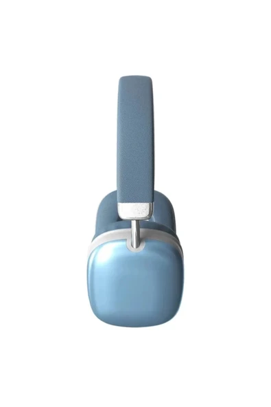 LiveBlue BT1632 Wireless Mikrofonlu Kulak Üstü Kablosuz Kulaklık Mavi - 2