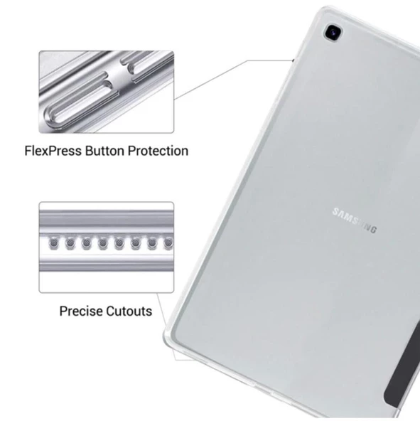 Lenovo M10 Plus TB-X606F TB-X606X Kılıf PU Deri Smart Standlı Case - 3