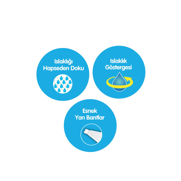 Paddlers Pure Bebek Bezi 5 Numara Junior 112 Adet (11-18 Kg) Ekstra Aylık Paket - 3