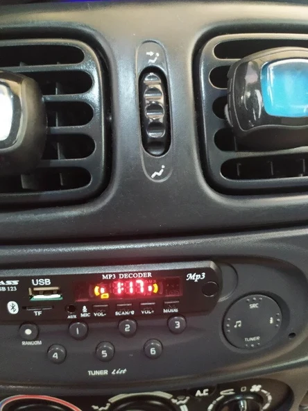 12 Volt Uzaktan Kumandalı Dijital Usb Aux Bluetooth Mp3 Ses Ve Müzik Modülü 12v Çıkışlı Araçlara - Resim 4