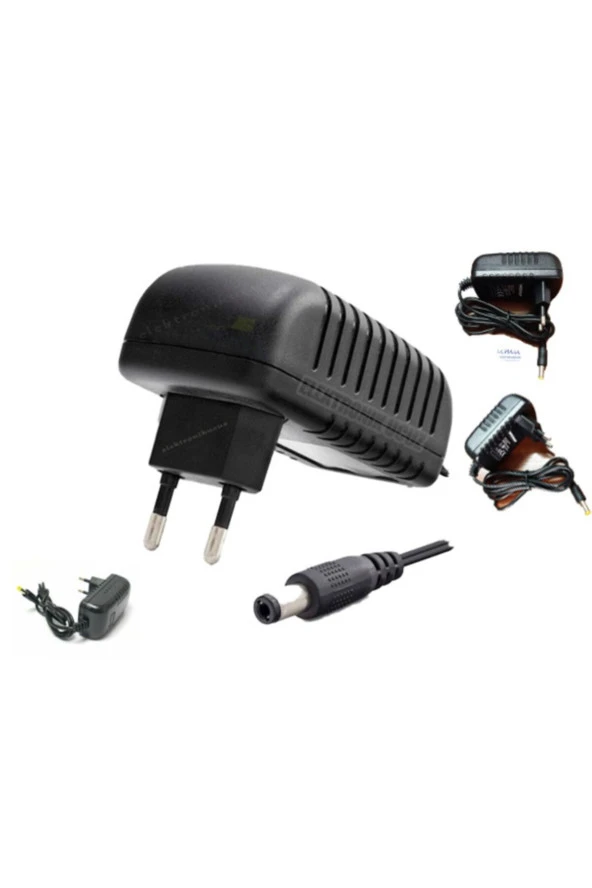 12v 2a Plastik Kasa Led Güvenlik Kamera Adaptör