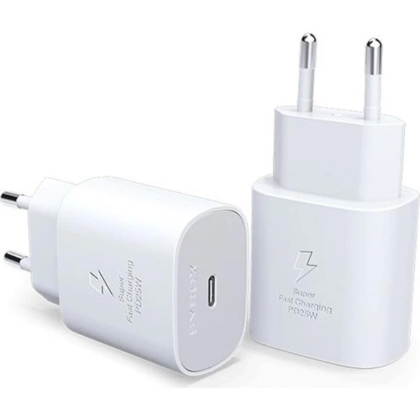 Apple AirPods Max Uyumlu 25W Hızlı Şarj Cihazı Adaptör (sAdEcE bAşLıK tYpE-C çıkışlı)