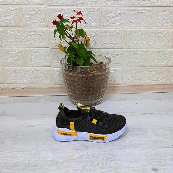 Alessio 4017 Haki Bağacaksız Fuspetli Erkek Çocuk Spor Ayakkabı - 5