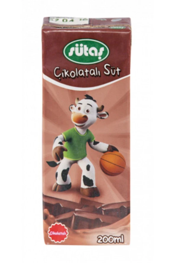SÜTAŞ Çikolatalı Kakaolu Süt 180 Ml ( 27 Adet ) - 2
