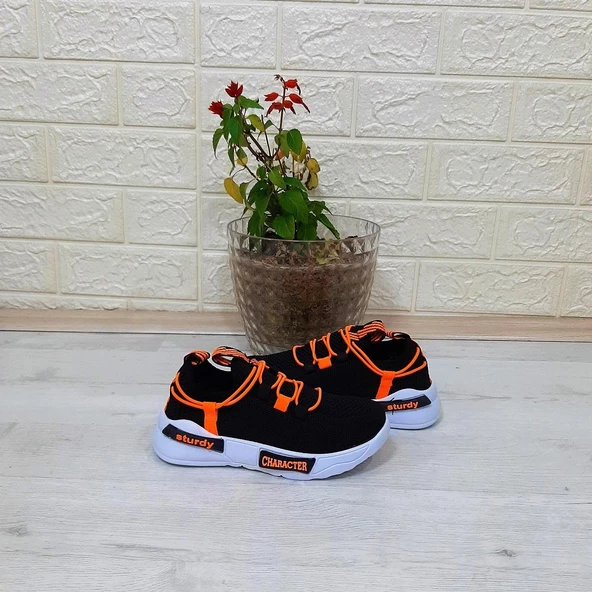 Alessio 4017 Siyah Bağacaksız Fuspetli Erkek Çocuk Spor Ayakkabı - 7