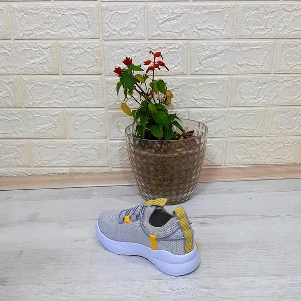 Alessio 4017 Gri Bağacaksız Aqua Fuspetli Erkek Çocuk Spor Ayakkabı - 5