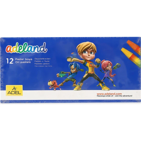 ADELAND 12 Lİ PASTEL BOYA