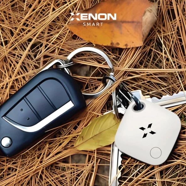Xenon Smart Tag Beyaz Akıllı Takip Cihazı 3 adet (Apple Lisanslı) - 3