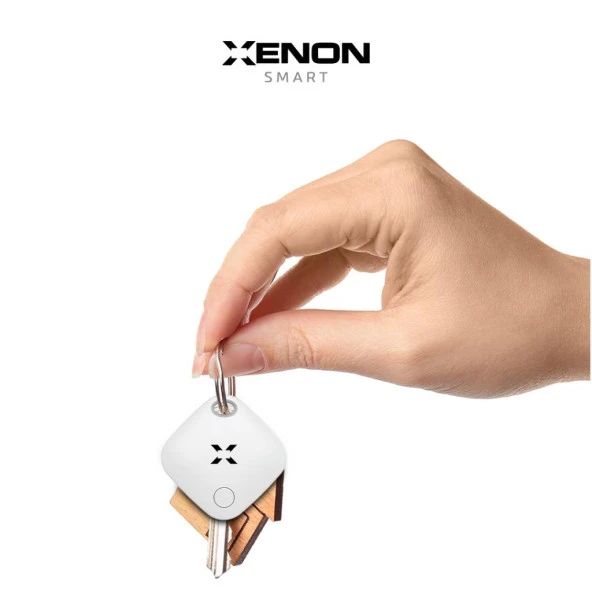 Xenon Smart Tag Beyaz Akıllı Takip Cihazı 3 adet (Apple Lisanslı) - 4