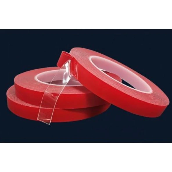 3B Trend Çift Taraflı Çok Kuvvetli Silikonlu Su Geçirmez Akrilik Şeffaf Bant 20mm x 2mt - 3