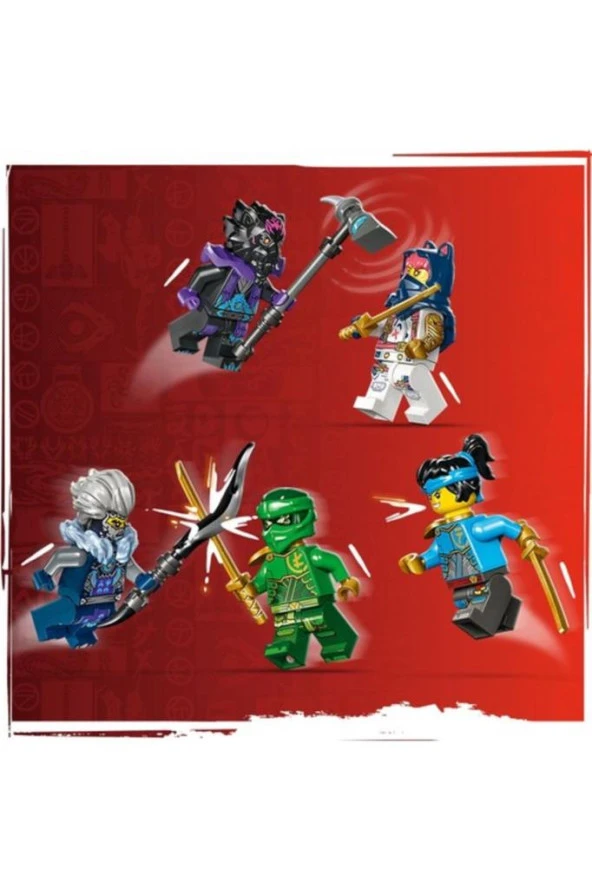 LEGO ® NINJAGO® Usta Ejderha Egalt 71809 -  Yaratıcı Oyuncak Yapım Seti (532 Parça) - Resim 2