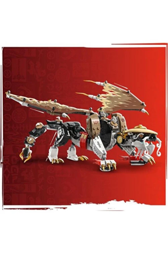 LEGO ® NINJAGO® Usta Ejderha Egalt 71809 -  Yaratıcı Oyuncak Yapım Seti (532 Parça) - Resim 3