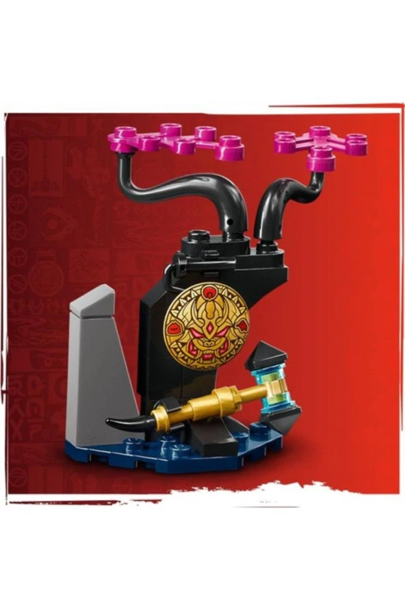 LEGO ® NINJAGO® Usta Ejderha Egalt 71809 -  Yaratıcı Oyuncak Yapım Seti (532 Parça) - Resim 8