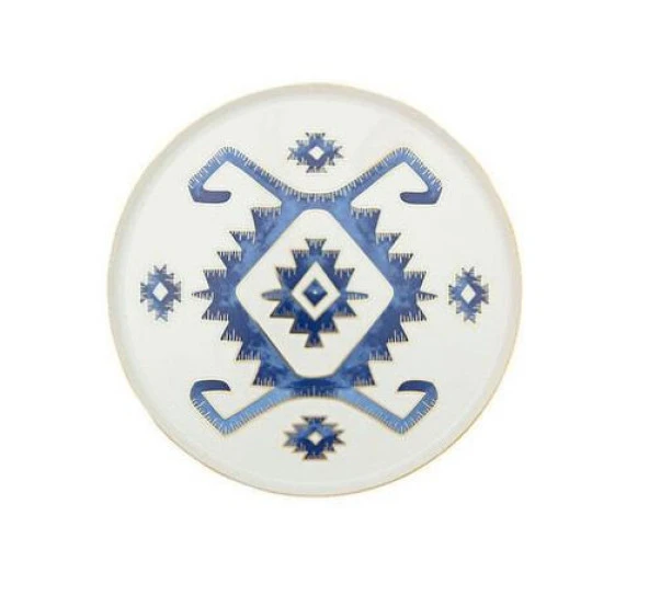 Porland Arabesque Serisi 18cm Düz Tabak Desen5