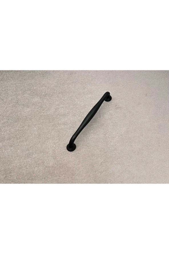 Dekor Oba Mat Siyah Mobilya Dolap Tv Ünitesi Yatak Odası Vestiyer Mutfak Çekmece Kulpu 160 Mm 5 Adet