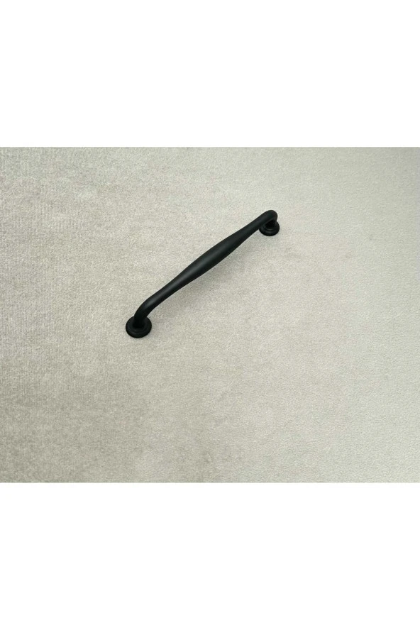 Dekor Oba Mat Siyah Mobilya Dolap Tv Ünitesi Yatak Odası Vestiyer Mutfak Çekmece Kulpu 160 Mm 5 Adet - 4