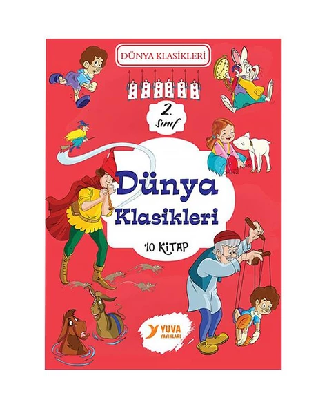 2. Sınıf Dünya Klasikleri 10 Kitap