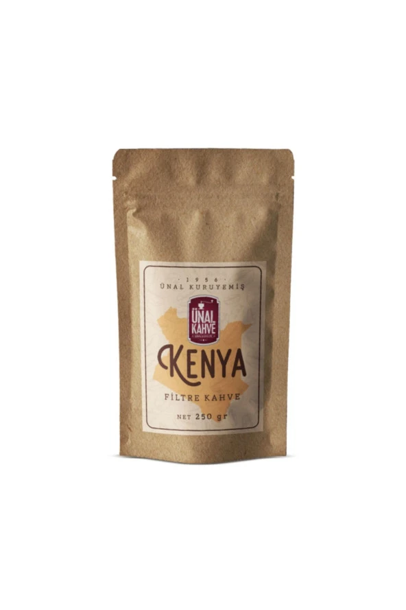 ÜNAL KURUYEMİŞ Premium Kenya Filtre Kahve 200 Gr Paket