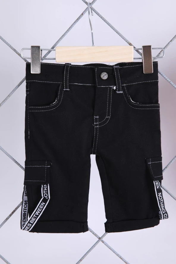 Babyhola 2'li Tişört Kapri Erkek Bebek Çocuk Bayramlık Alt Üst Takım Elbise 576 - 3