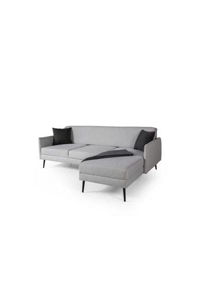EDSY HOME Palma Köşe Koltuk Takımı Gri - 4