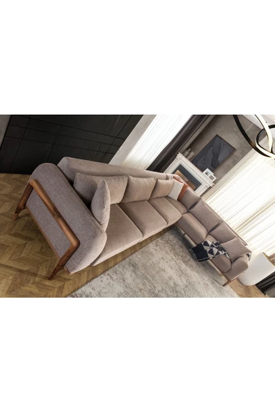 EDSY HOME Lanna Köşe Koltuk Takımı - 1