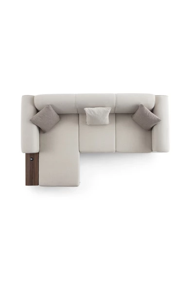 EDSY HOME Drog Köşe Koltuk Takımı Bej - 8