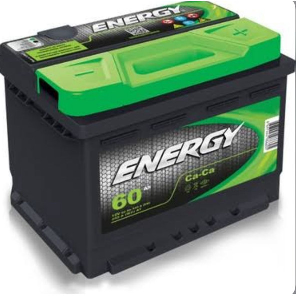 Energy 12V 60 AMPER 540A EN ENERGY AKÜ ESAN AKÜ ÜRETİMİ 2 YIL GARANTİLİ