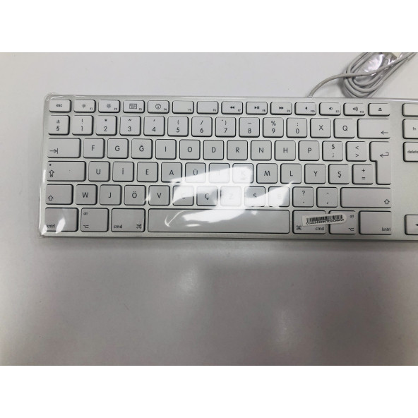 APPLE KABLOLU NUMARALI TÜRKÇE F KLAVYE SIFIR ORİJİNAL - 2
