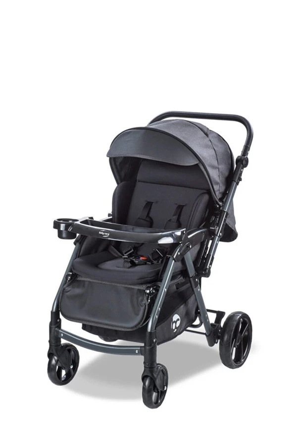 Combo Maxi Pro Çift Yönlü Bebek Arabası Siyah
