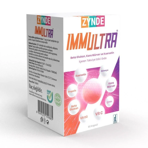 Zynde Immultra 60 Kapsül 8699525159892