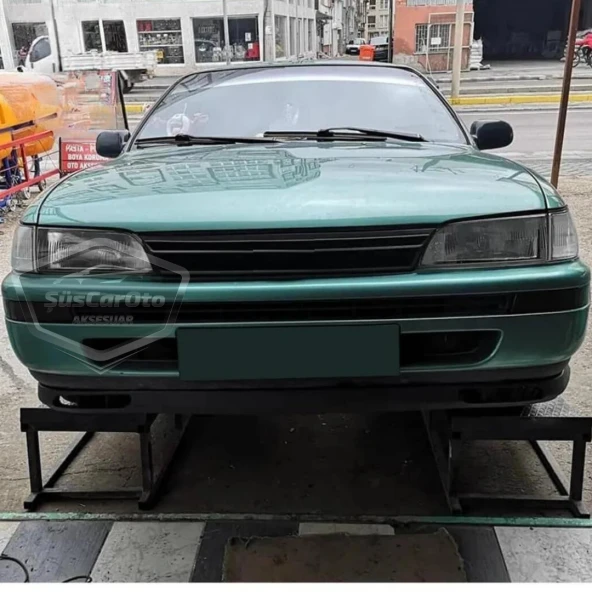 Toyota Corolla AE101 Efsane Kasa 1991-1998 Uyumlu Üniversal Laguna Lip Esnek Ön Lip 2 Parça Tampon Altı Dil Karlık Ön Ek - 7