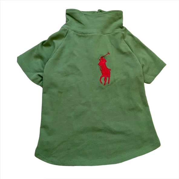 Grass Green Kedi Gömleği Kedi Kıyafeti  Kedi Elbisesi - 5