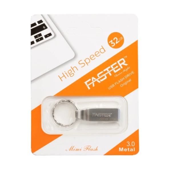 Faster 32 GB Metal Flash Bellek