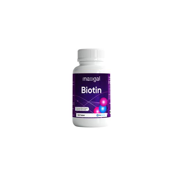 Maxigal Biotin Vitamin 5 Mg 120 Tablet