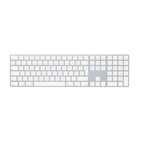 Sayısal Tuş Takımlı Magic Keyboard - Türkçe F Klavye - beyaz MQ052TU/A