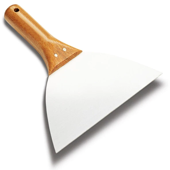 Paslanmaz Çelik Ispatula 18cm Restoran Mutfak Gıda Aşcı Pasta Hamur Tava Spatulası