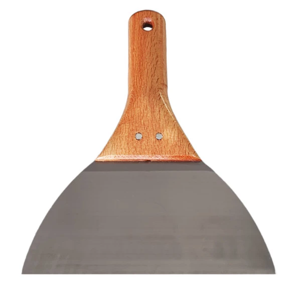 Paslanmaz Çelik Ispatula 18cm Restoran Mutfak Gıda Aşcı Pasta Hamur Tava Spatulası - 3