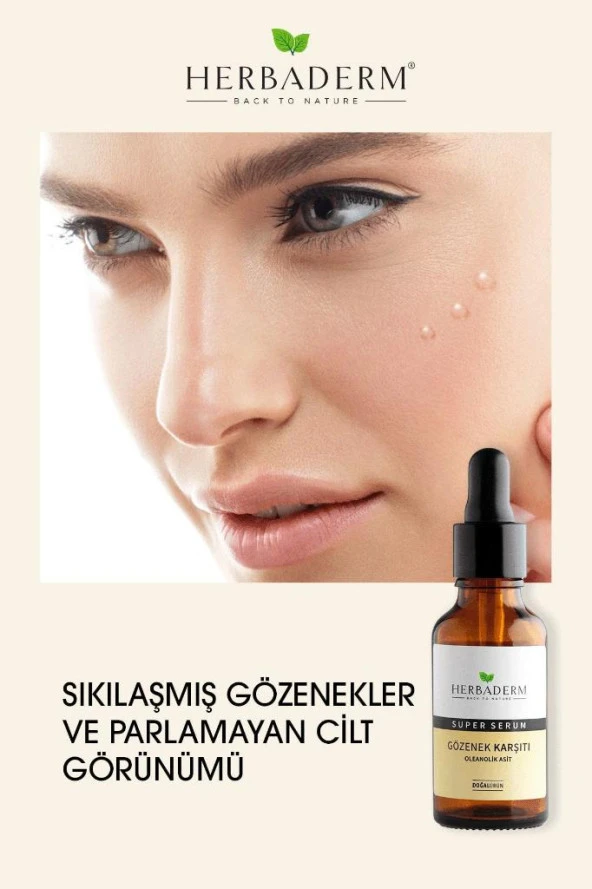 Herbaderm Superserum Gözenek Karşıtı 30 ml - Resim 4