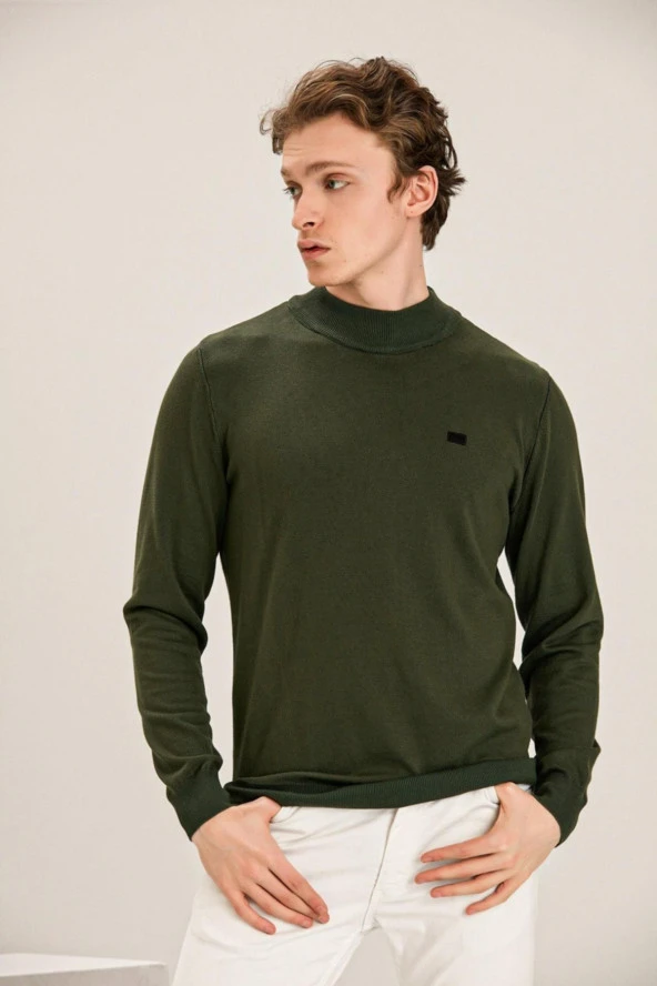 ALEXANDERGARDI Yarım Boğazlı Kazak (e21-18114) - Resim 2