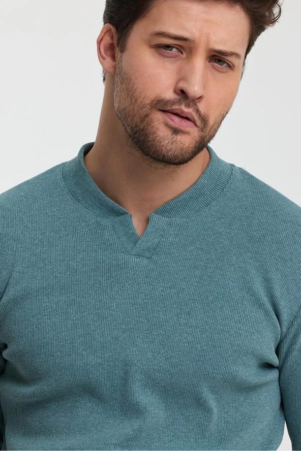 ALEXANDERGARDI PATLI YAKA KAŞKORSE SWEATSHIRT(E23-72804) - 2