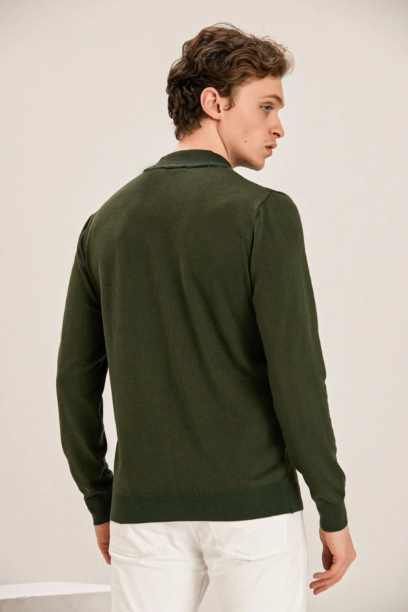 ALEXANDERGARDI Yarım Boğazlı Kazak (e21-18114) - Resim 4