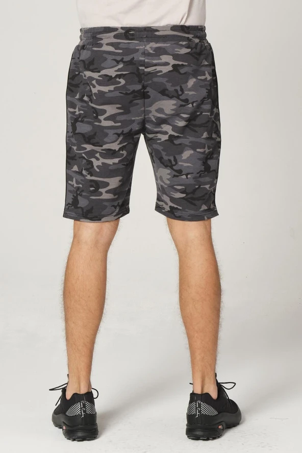 ALEXANDERGARDI Şerit Detaylı Kargo Cepli Şort (E21-sınto Srt) - Resim 4