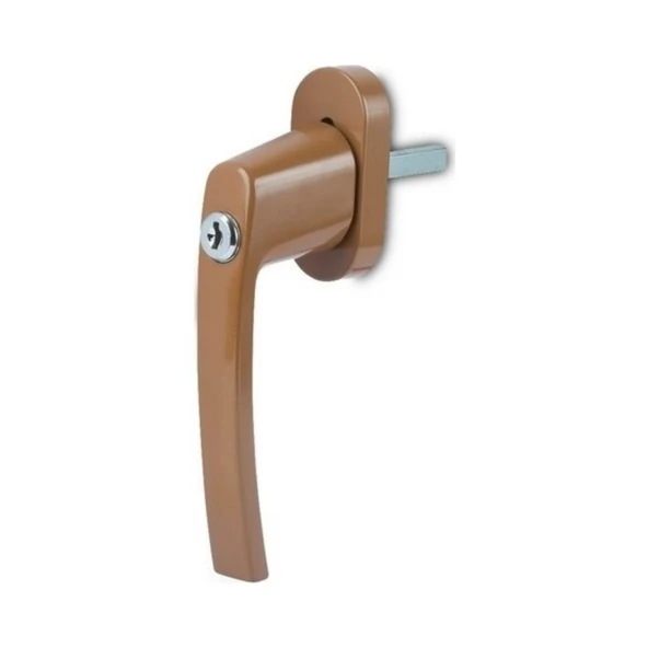 Anahtarlı Pvc Pimapen Pencere ve Balkon Kapı Kolu Kilitli Tekli - 4