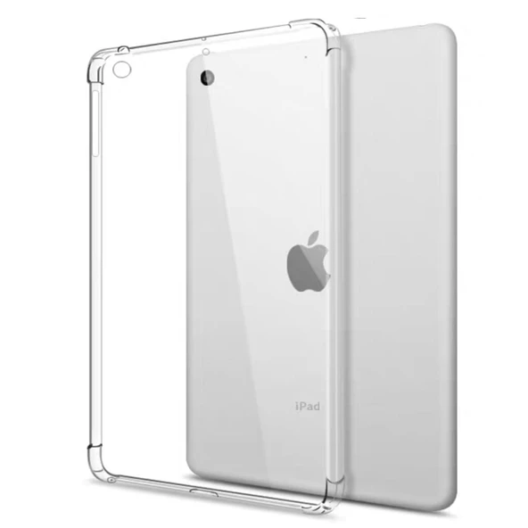 Apple iPad 6. Nesil 9.7 Kılıf Darbelere Dayanıklı Şeffaf Kapak A1822 A1823 A1893 A1954 - 3