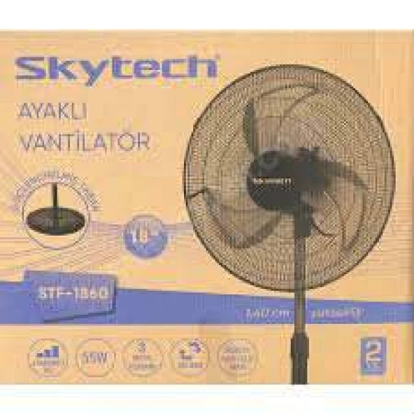 SKYTECH STF 1860 18'' AYAKLI VANTİLATÖR - 2