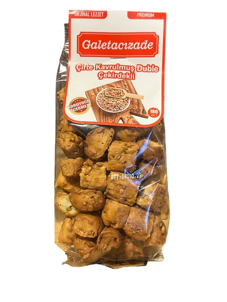 Çifte Kavrulmuş Duble Çekirdekli Galeta 180 gr