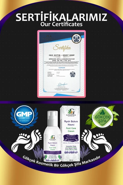 Gökçek Şifa Ayak Bakım Kremi - Resim 3